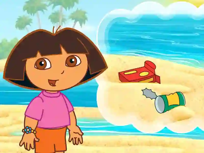لعبة Dora The explorer Dora's Mermaid Adventure على الانترنت