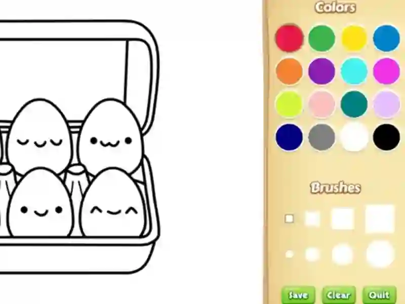 لعبة Easy Coloring Book For Kids على الانترنت