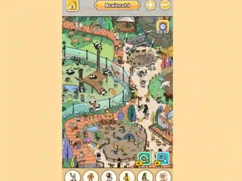 لعبة Find It Out Italian Brainrot Zoo على الانترنت