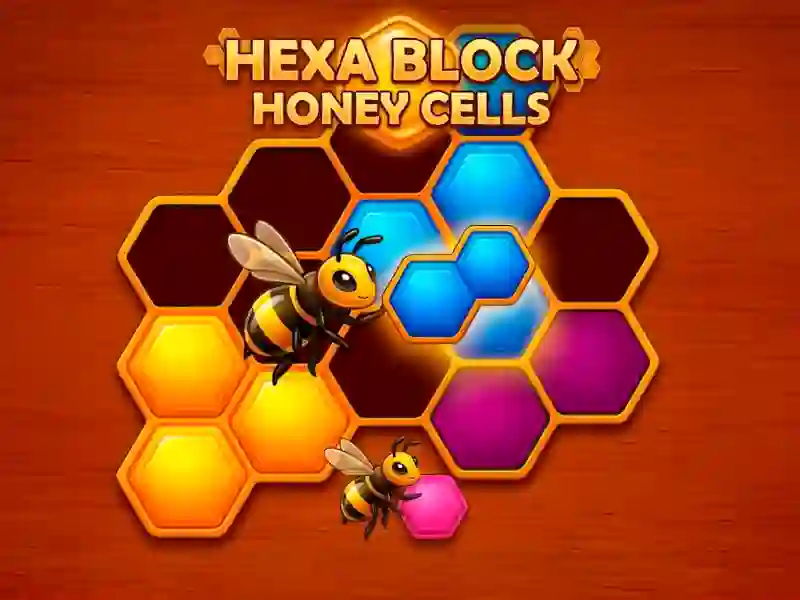 لعبة Hexa Block: Honey Cells على الانترنت