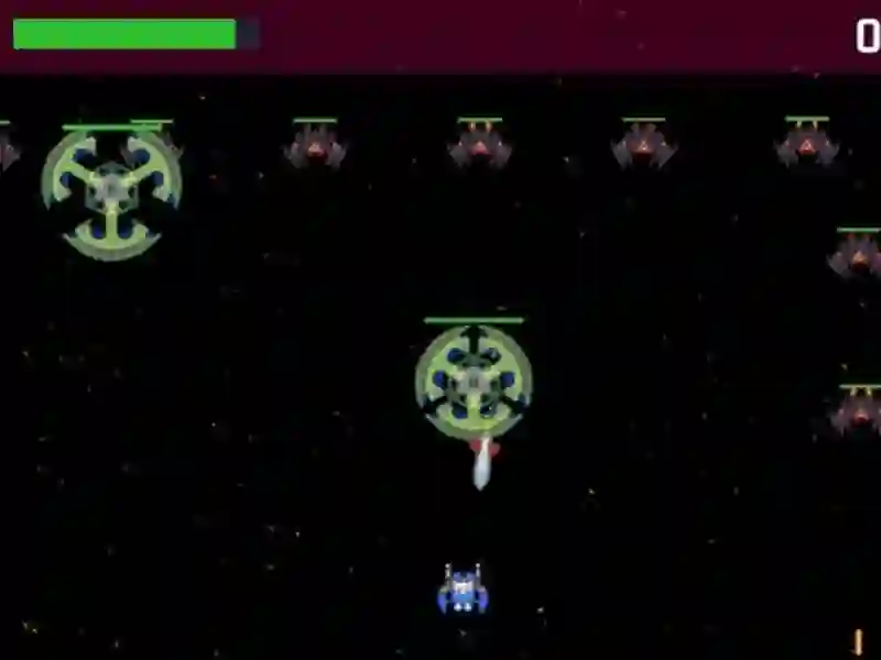 لعبة Retro Space War على الانترنت