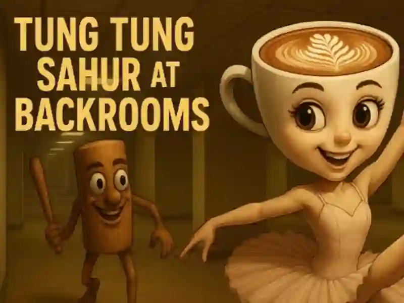 لعبة Tung Tung Sahur At Backrooms على الانترنت