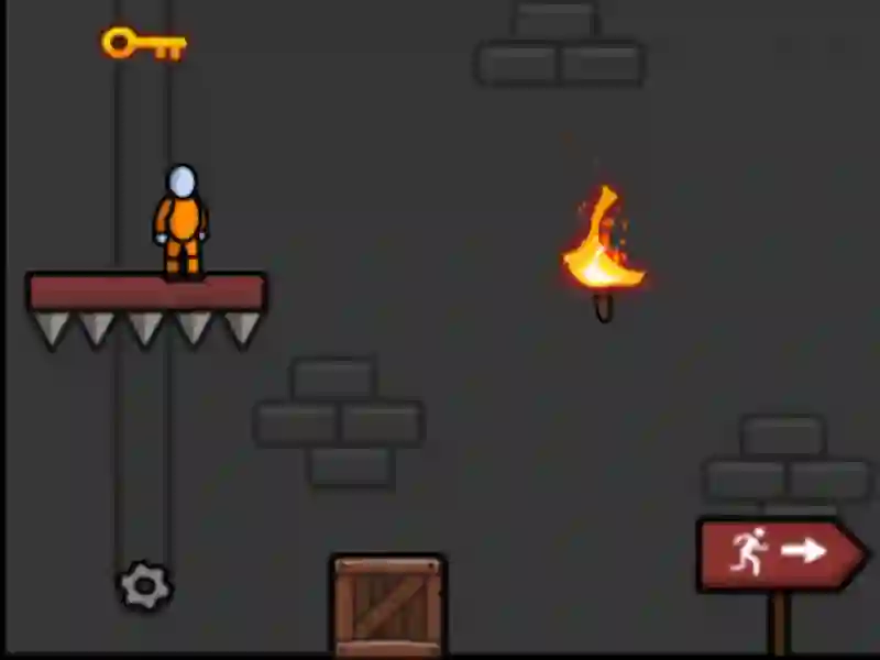 لعبة One Level Stickman Jailbreak على الانترنت