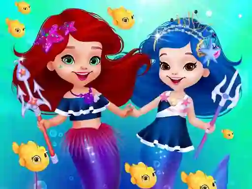 لعبة Cute Mermaid Dress Up على الانترنت