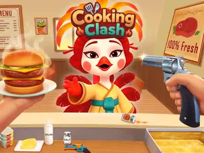 لعبة Cooking Clash على الانترنت