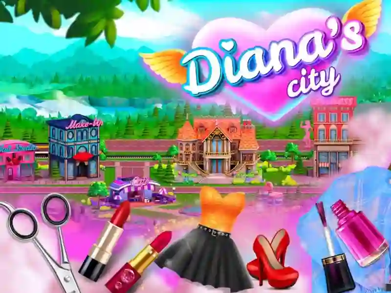 لعبة Diana City Fashion & beauty على الانترنت