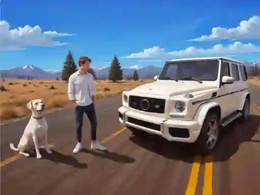 لعبة G Wagon City Driver على الانترنت