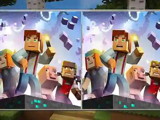 لعبة Pixel Craft Differences على الانترنت