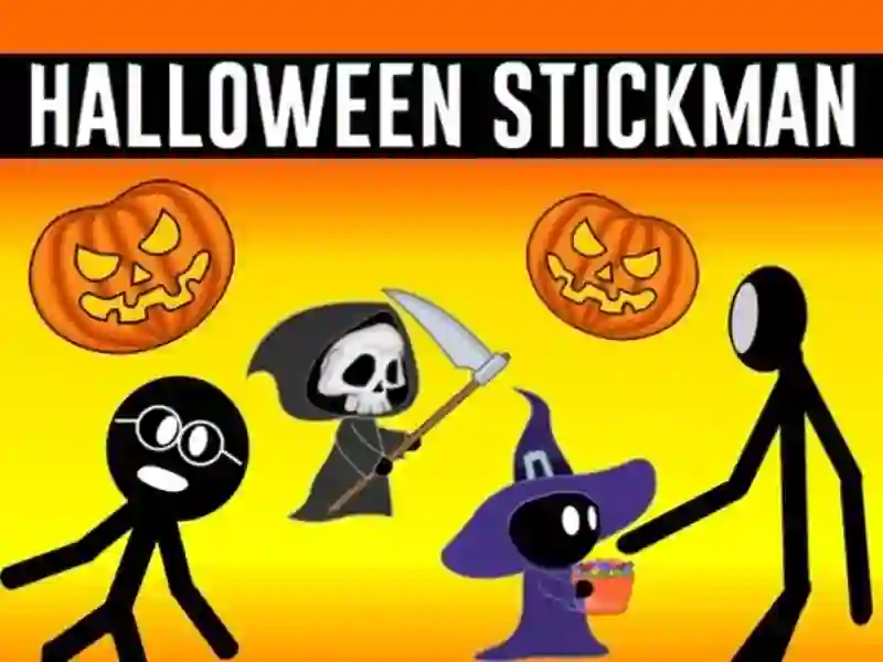 لعبة Halloween Stickman على الانترنت