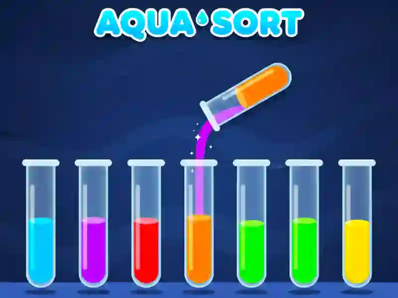 لعبة Aqua Sort على الانترنت