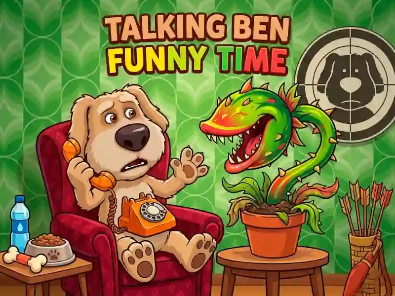 لعبة Talking Ben Funny Time على الانترنت