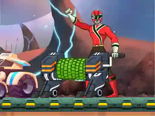 لعبة Power Rangers Space Miner على الانترنت