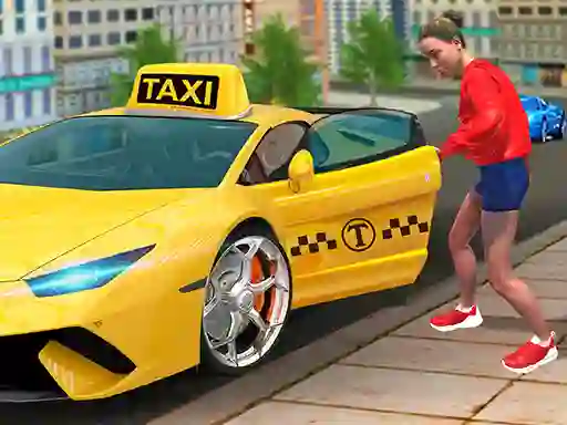 لعبة City Taxi Simulator Taxi games على الانترنت