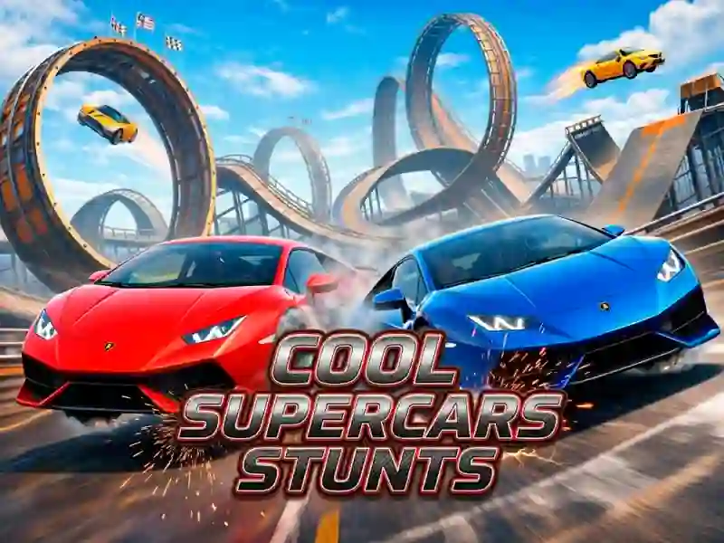 لعبة Cool SuperCars Stunts على الانترنت