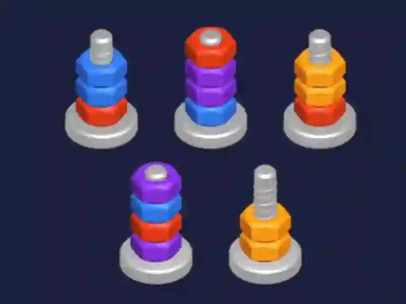لعبة Nut Sort على الانترنت