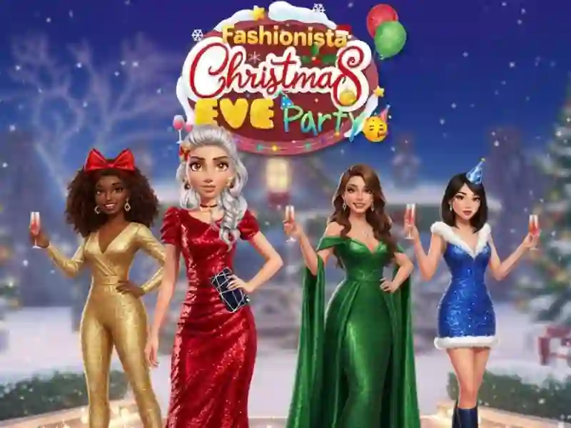 لعبة Fashionista Christmas Eve Party على الانترنت