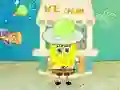 لعبة SpongeBob Ice Shop على الانترنت