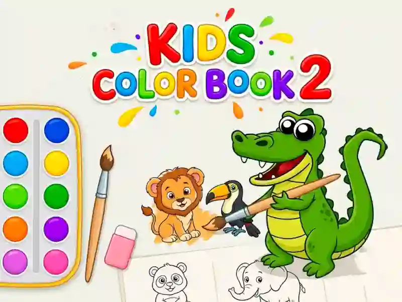 لعبة Kids Color Book 2 على الانترنت