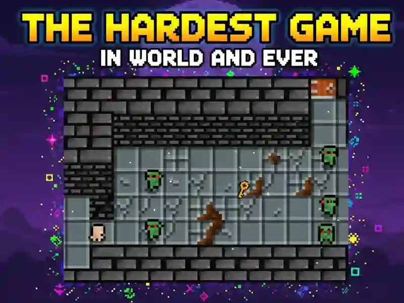 لعبة The Hardest Game in World and Ever على الانترنت