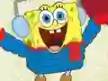 لعبة What's your spongebob holiday gift? على الانترنت