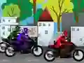لعبة Bike racing math multiplication على الانترنت