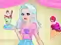 لعبة Crystal's Ice Cream Maker على الانترنت