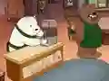 لعبة We bare bears Chocolate artist على الانترنت