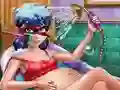 لعبة Pregnant Dotted Girl Spa على الانترنت