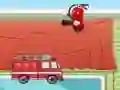 لعبة Fire Truck Crazy Race على الانترنت