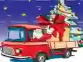 لعبة Santa Trucks Jigsaw على الانترنت