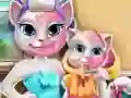 لعبة Kitty Mommy Real Makeover على الانترنت