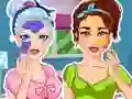 لعبة Crystal and Olivia BFF Real Makeover على الانترنت