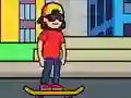 لعبة Skateboard Wheelie على الانترنت