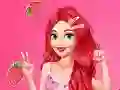 لعبة Princesses Fruity Print Fun Challenge على الانترنت
