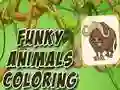 لعبة Funky Animals Coloring على الانترنت