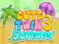 لعبة Cute Twin Summer 3 على الانترنت