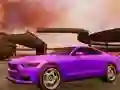 لعبة Crazy Car Stunts in Moon Cosmic Arena على الانترنت