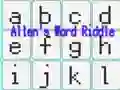 لعبة Allen's Word Riddle على الانترنت