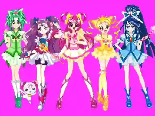 لعبة Pretty Cure 1 على الانترنت