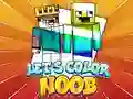 لعبة Let's Color Noob على الانترنت