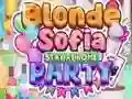 لعبة Blonde Sofia Stay at Home Party على الانترنت