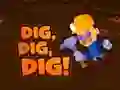 لعبة Dig Dig Dig على الانترنت