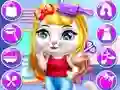 لعبة Chic Baby Kitty Hair Salon على الانترنت