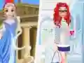 لعبة Princesses Ancient vs Modern Looks على الانترنت
