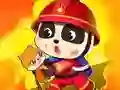 لعبة Little Panda Fireman على الانترنت