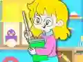 لعبة Coloring Book: Teacher على الانترنت