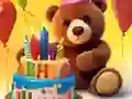 لعبة Coloring Book: Lovely Bear Birthday على الانترنت