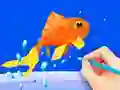 لعبة Coloring Book: Fish على الانترنت