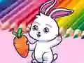 لعبة Coloring Book: Rabbit Pull Up Carrot على الانترنت