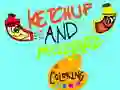 لعبة Ketchup And Mustard Coloring Station على الانترنت